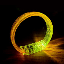 Glowing Plastic Bracelet LED Promotional Bracelet for Events, Parties, and Festivals