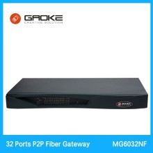 Fiber gateway 32 port FXS gateway work with IP PBX cheapest voip gateway