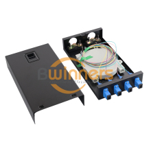 4 Ports Fiber Termination Box Wall Mount Mini ODF