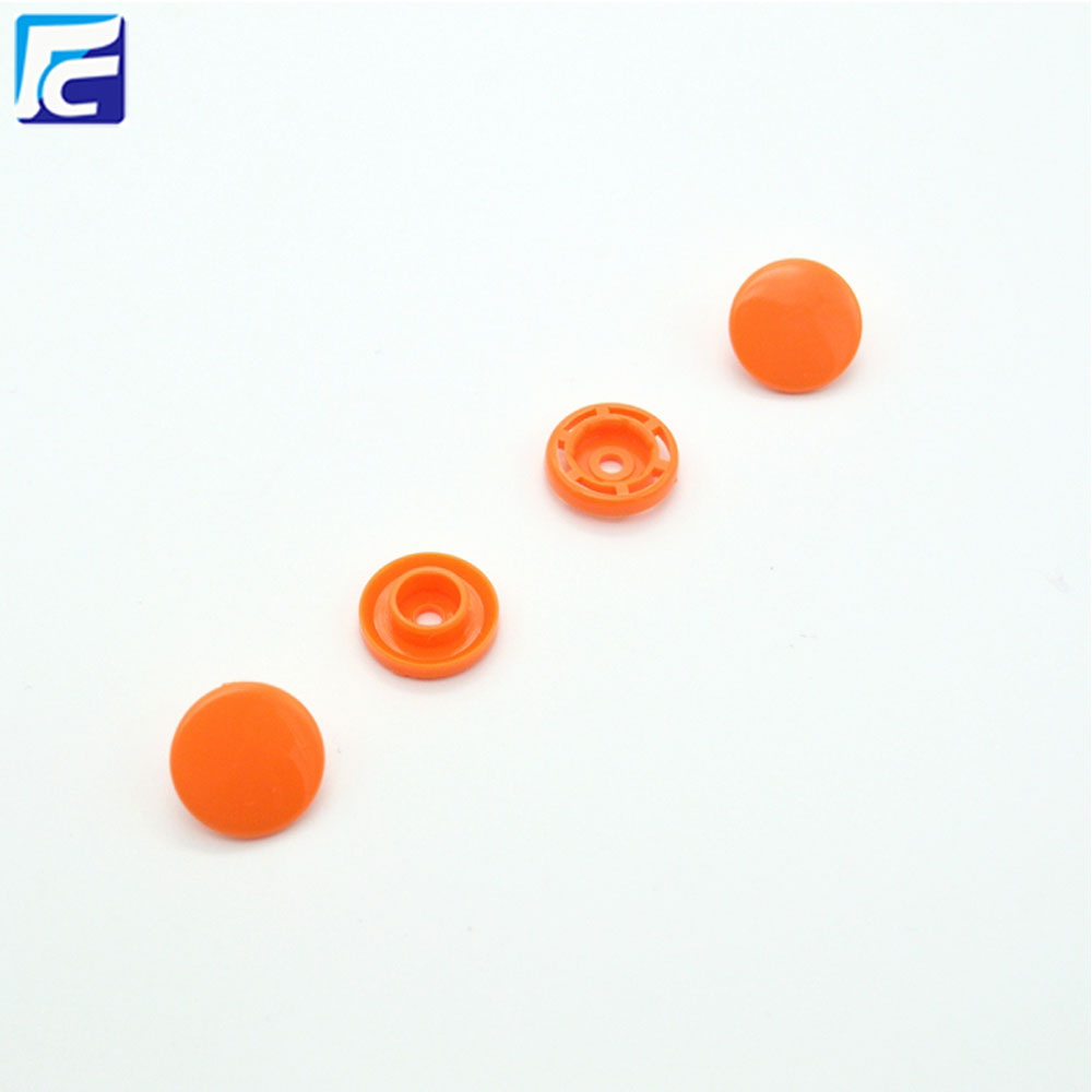 Custom Logo Plastic Snap Fastener For Children Clothes