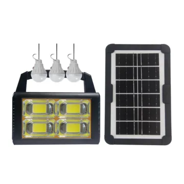 Outdoor Camping Solar Panel Charger and LED Mini Light Kit - Hot Sales 100W Power Solution
