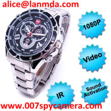 1080P Sound Activation Watch Camera Waterproof LM-IRW502