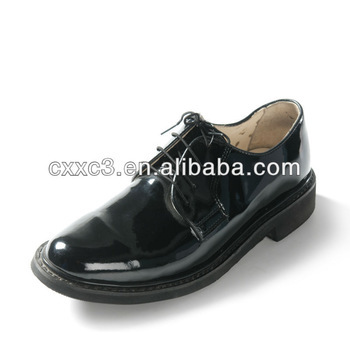 military top leather shoes