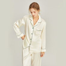 Silk Pajama Set Women's 100% Silk Spring/Autumn Homewear