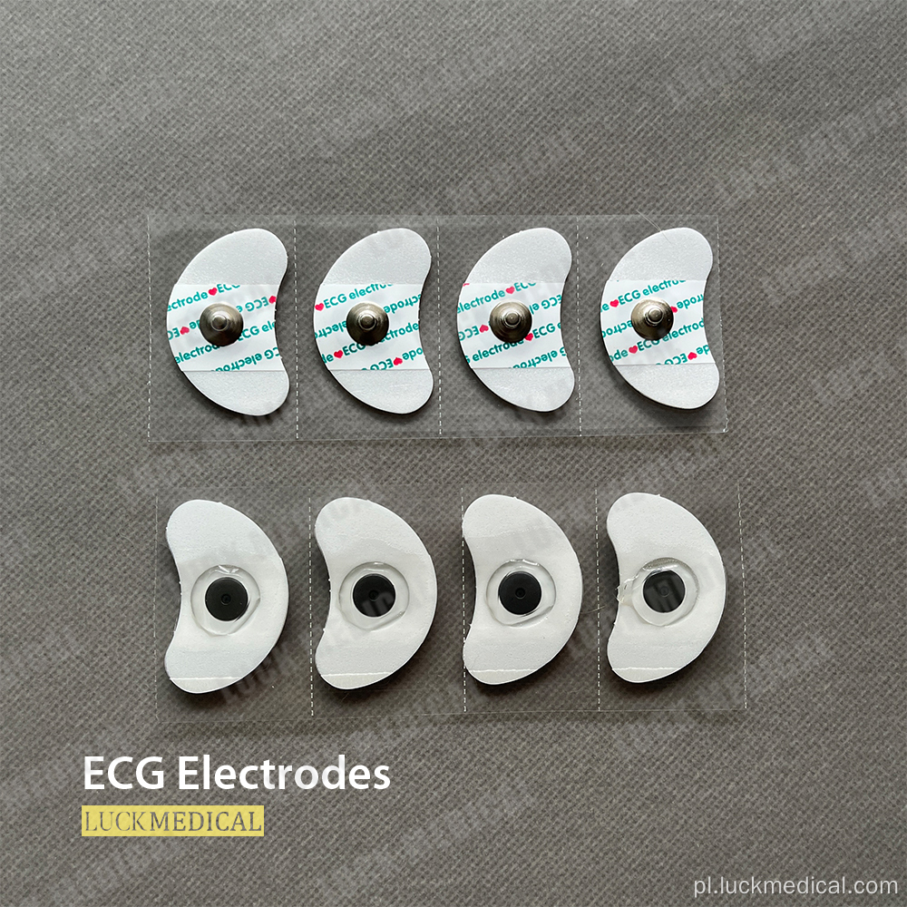 Medical Heart Testing Ecg Elektrodę przyciskową