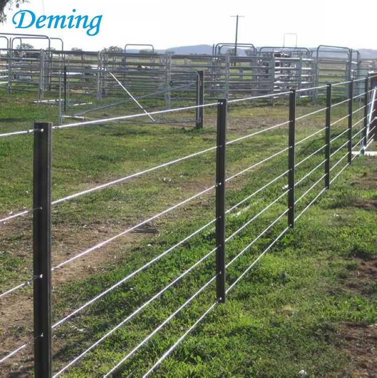 Steel Studded Agricultural Metal Y Fence Post