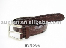 Men real leather belt