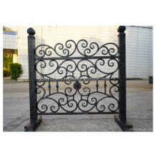 Artificial easy install wrought Steel Fence design