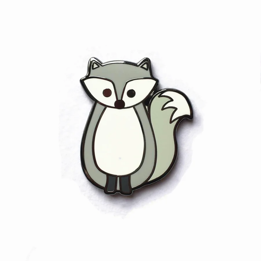 Cartoon de metal personalizado Anime Fox Lape LapeL Pin