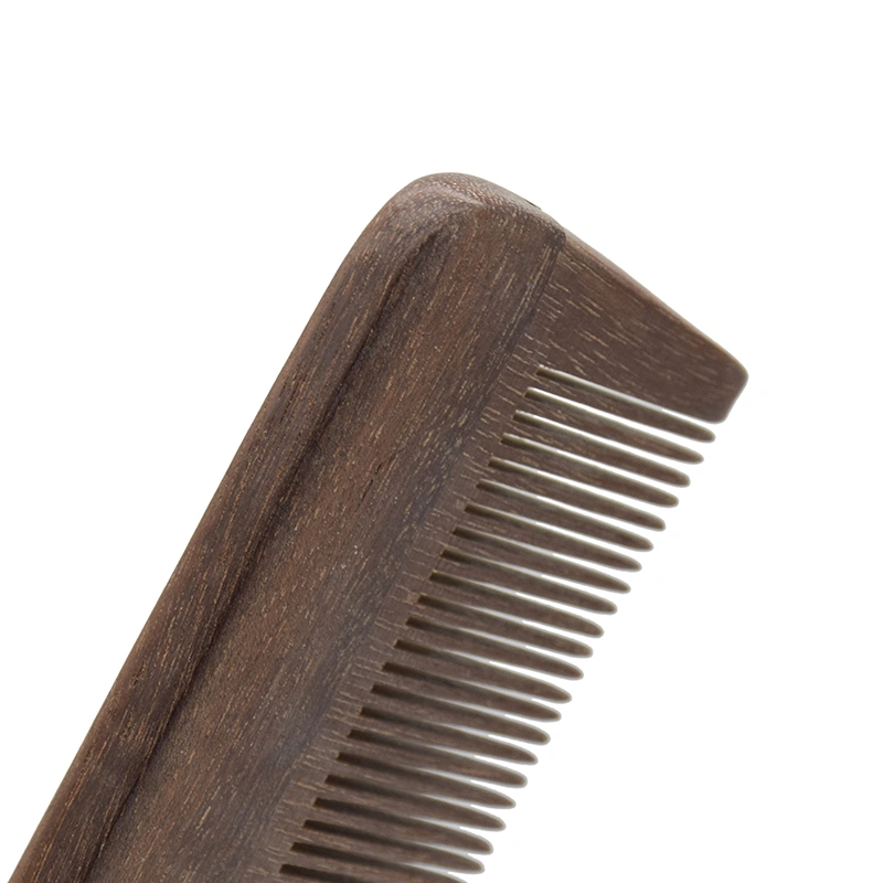 Hot Sale Anti Static Custom Wooden Comb Mens Beard Comb