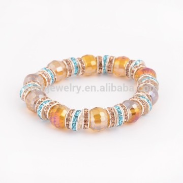 2015 Fashion Crystal Beaded Bracelet Jewelry