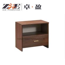 Modern Woven Night Stand Pedestals Bedroom Table