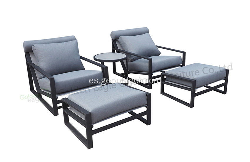 Conjunto de sofás muebles de exterior modernos 2019