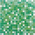 Acid and alkali resistant glass mosaic