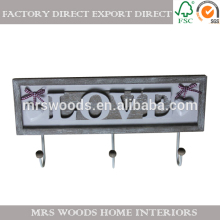 Shabby chic wall hook