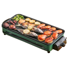 Non-Stick Coating Electric Grill for Kitchen and Outdoor Use