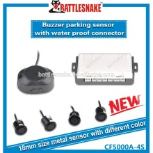 Car Rearview Buzzer Parking Sensor with Waterproof Connector