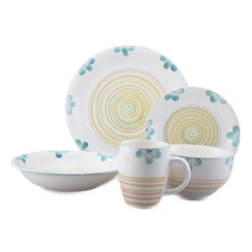 Hand Painting Wholesale Stoneware Dinnerware Sets