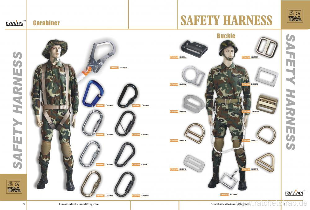 Safety Carabiner Round Screw Carabiner