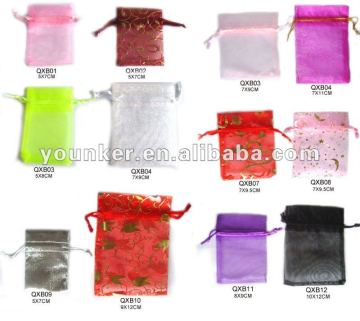 Mixed Color Sheer Organza Bag For Gift Packing,Gift Bag,Jewelry Bag