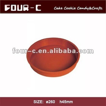 Bigger round silicone baking pan