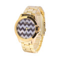 New Cheap Ladies Fashion Gold Metal Watch