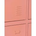 2 Tier Standard Metal Lockers 6 Door