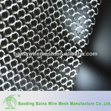 China Manufacture Metal Decorative Circular Rings Mesh