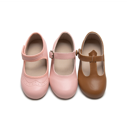 Cuir Kids Mary Jane chaussures de chaussures