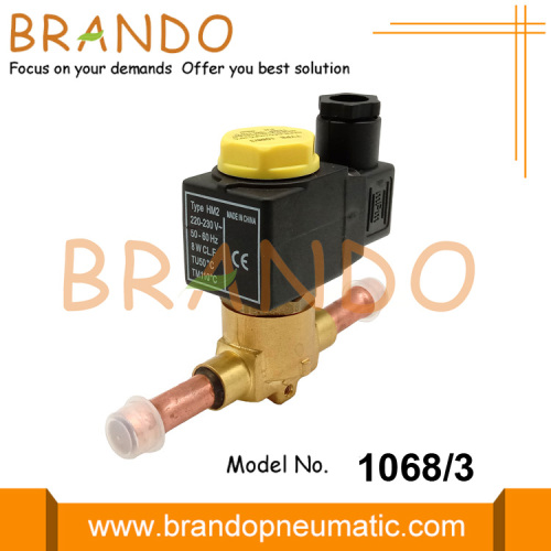 3/8 &#39;&#39; Válvula solenoide de tipo Castel ODS 1068/3 1068/3A6