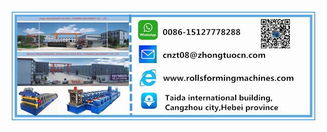 Aluminum roll forming machine for the production of corrugated metal