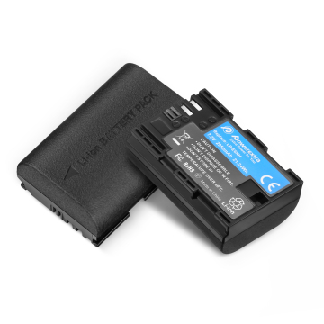 Powerextra Rechargeable LP-E6/LP-E6N/LP-E6NH 2950mAh 7.2V Camera Battery