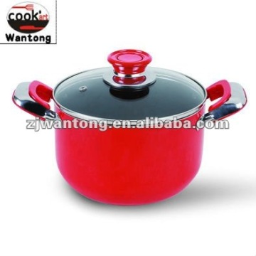 Non-stick aluminum pot