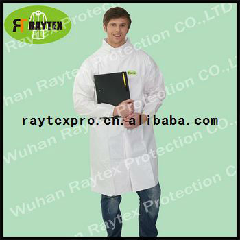 Medical Elastic Cuff Lab Coat