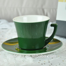 childish ceramic glazed coffee mugs/cute ceramic glazed coffee mugs for kid