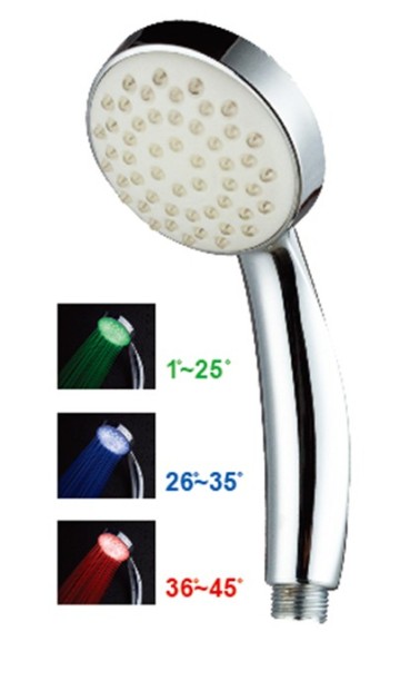 high quality uk style led hand shower from china