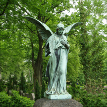 Outdoor garden decor bronze angel statue