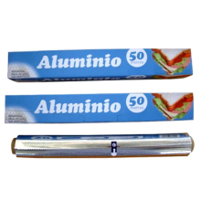 Factory factory Disposable Silver Print Paper Packaging Thin Aluminium Foil