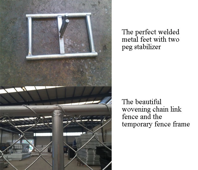 6FT*10FT Chain Link Temporary Fencing Balustrade & Fence From China Factory