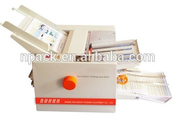 leaflet folding Machine