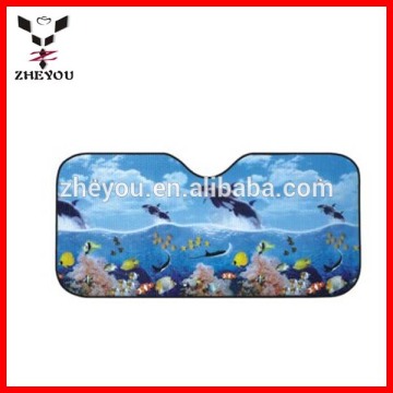 customized dolphin car front sunshade