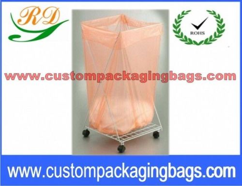 Pva 100% Biodegradable Colorful Water Soluble Laundry Bag With Infection Control For Hotel
