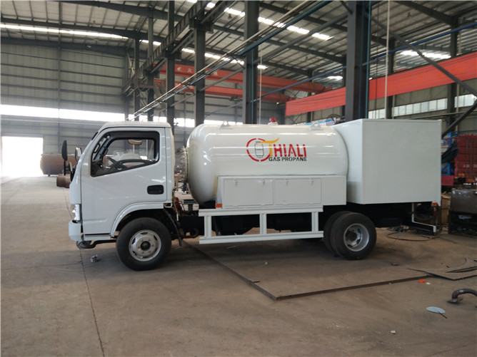 4000L Dongfeng LPG Kujaza Gesi