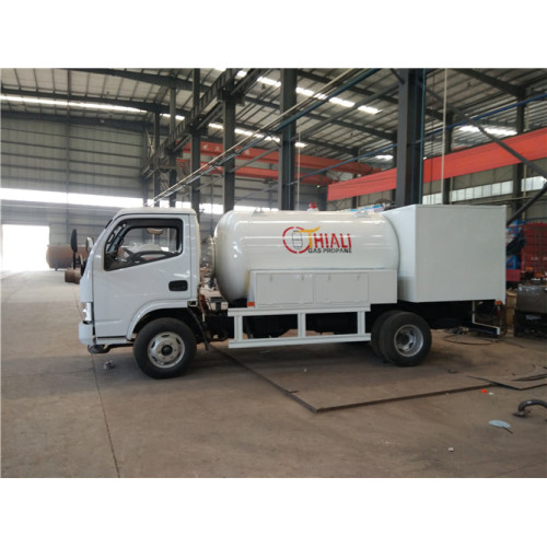 Xe tải đầy gas 4000L Dongfeng LPG