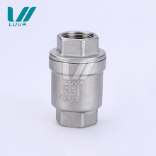 female thread soft seal vertical check valve