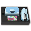 Eagle Stapler and Punch of Colorful Stationery Set
