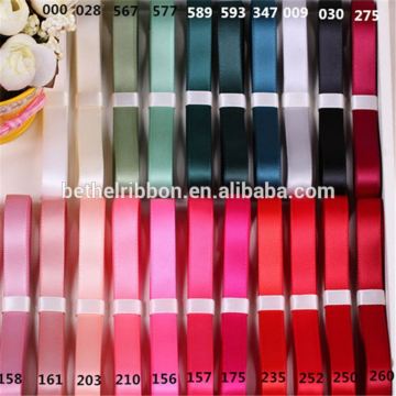 Wholesale satin material hot sale ribbon