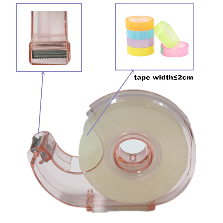 Stationery Snail-shaped Plastic Tape Cutter Stationery Snail-shaped Plastic Tape Cutter