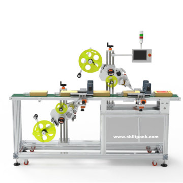 SKILT Auto Box Bag Top and Bottom Labeling Machine Manufacturer