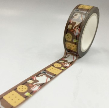 DIY customed printed washy janpan gift tapes for decoration and package